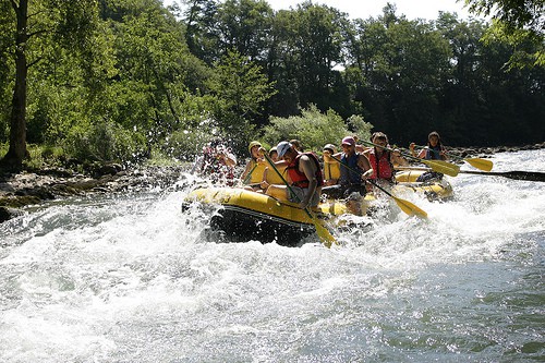 Rafting sur le Gave d'Oloron