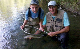 Stage de pêche père + enfant