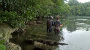 Guide de pêche sur le Gave